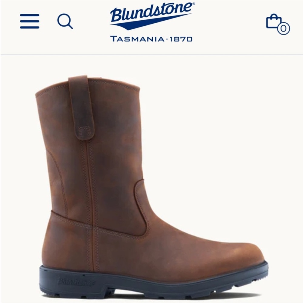 Blundstone Rigger Boots Genuine Leather